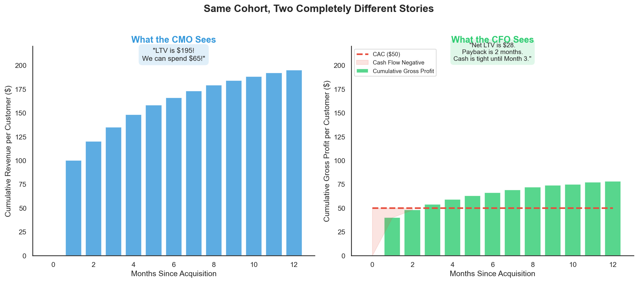 CMO vs CFO View