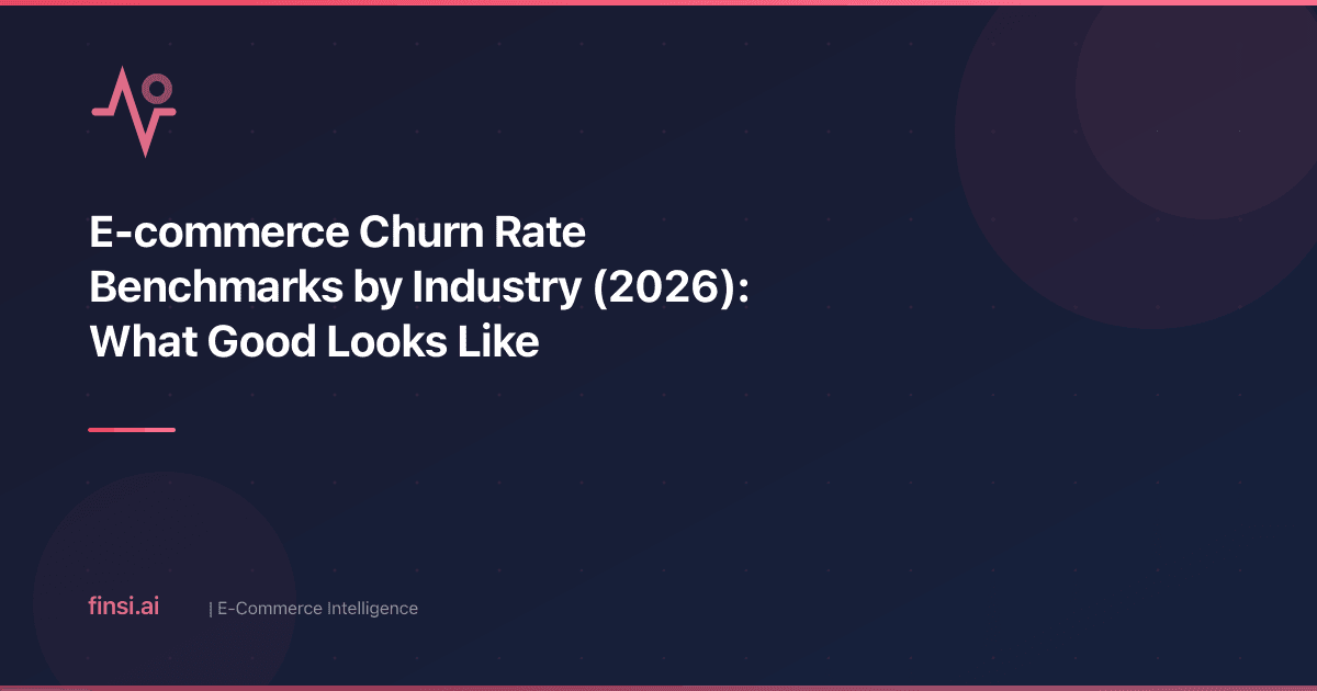 E-commerce Churn Rate Benchmarks by Industry (2026): What Good Looks Like